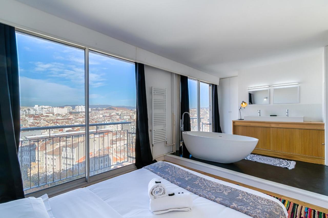 Vue Panoramique 360 Sur Tout Marseille - Air Rental Extérieur photo